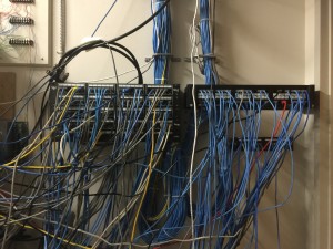 Network infrastructure before reorganization, archive photograph 4